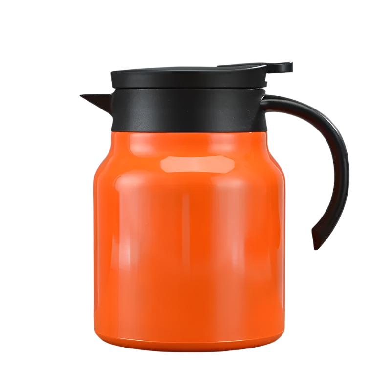 Théière thermos avec filtre orange 1000ml