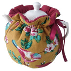 Couvre théière isolant noué style floral Ma Théière