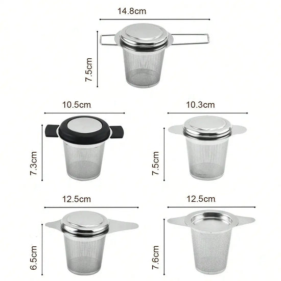 Infuseur à thé en acier inoxydable - filtres à mailles Ma Théière