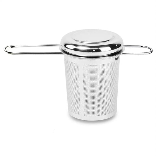 Infuseur à thé en maille d'acier inoxydable avec couvercle Ma Théière