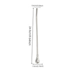 Kit Bombilla - Paille à maté et brosse 24.5 cm Ma Théière