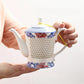 Service à thé en porcelaines chinois nid d'abeilles - 660ml Ma Théière