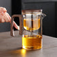 Service à thé en verre interrupteur magnétique + 4 tasses Ma Théière