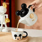 Service à thé tasses et théière céramique Disney Mickey Mouse Ma Théière