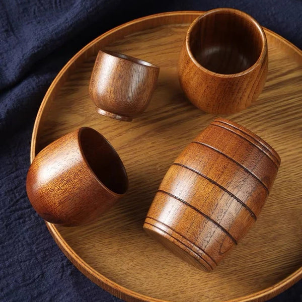 Tasse à thé en bois japonais Ma Théière