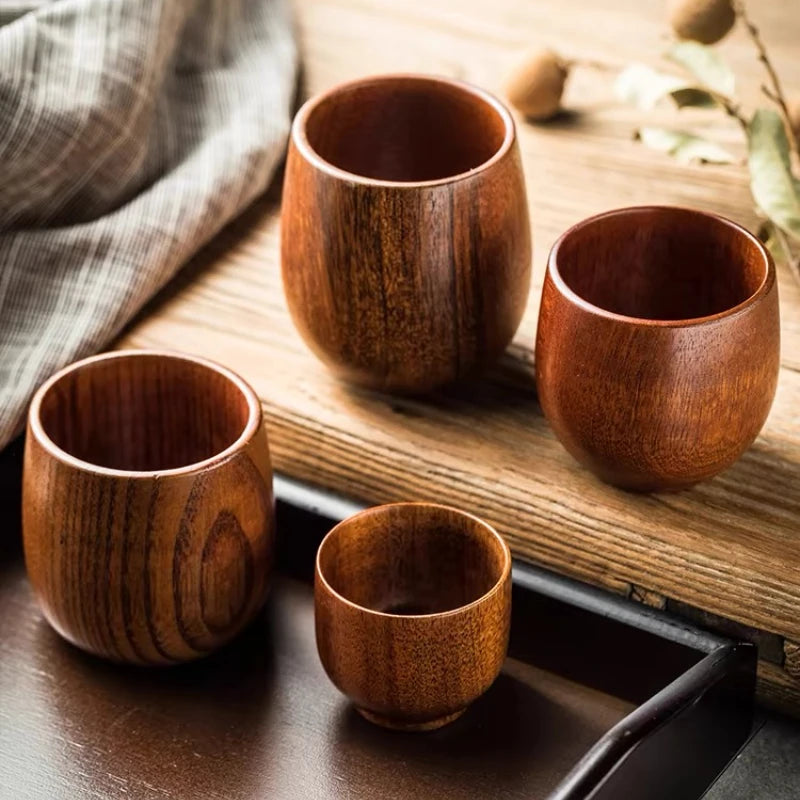 Tasse à thé en bois japonais Ma Théière