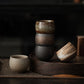 Tasse à thé en céramique style japonaise noir - 80ml Ma Théière