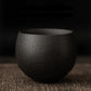 Tasse à thé en céramique style japonaise noir - 80ml Ma Théière
