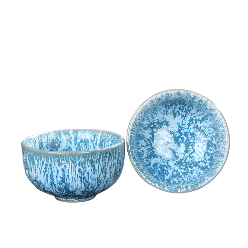 Tasse à thé en porcelaine bleu clair - 130ML