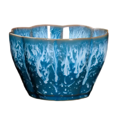 Tasse à thé en porcelaine bleu clair - 90ML