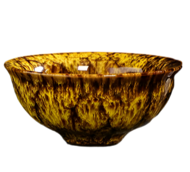 Tasse à thé en porcelaine jaune - 90ML