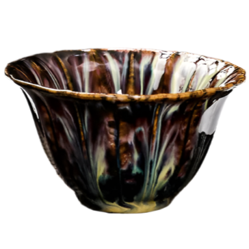 Tasse à thé en porcelaine marron - 80ML Ma Théière
