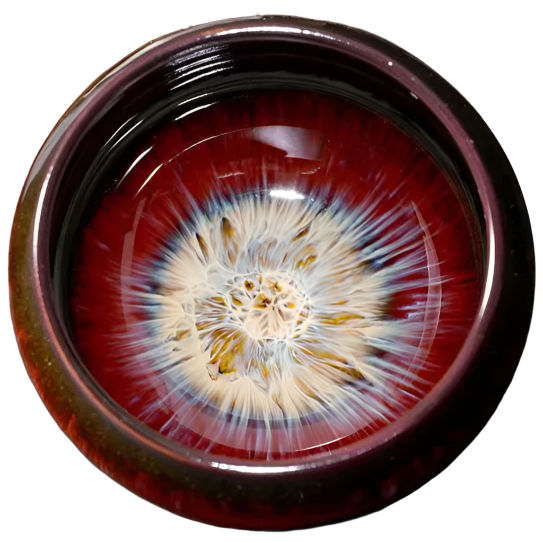 Tasse à thé en porcelaine multicolore - 110ML