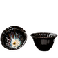 Tasse à thé en porcelaine noire - 80ML