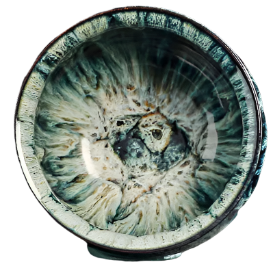 Tasse à thé en porcelaine turquoise - 140ML