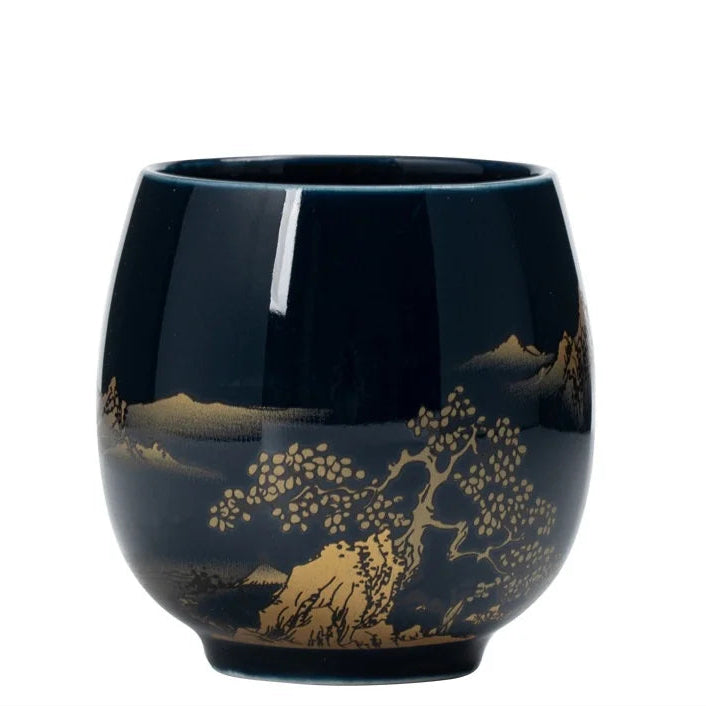 Tasse à thé style japonaise en porcelaine paysage - 180ML Ma Théière