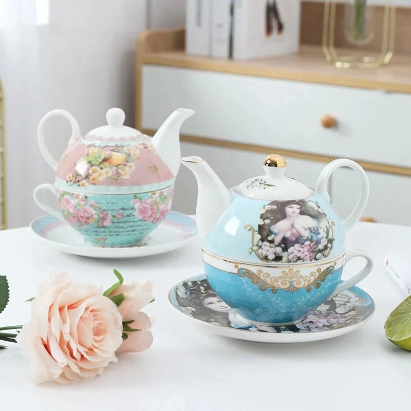 Théière anglaise 250ML + tasse en céramique 230ML peaceful Ma Théière