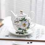 Théière anglaise 250ML + tasse en céramique 230ML peaceful Ma Théière