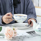 Théière anglaise 250ML + tasse en céramique 230ML rose et bleue Ma Théière