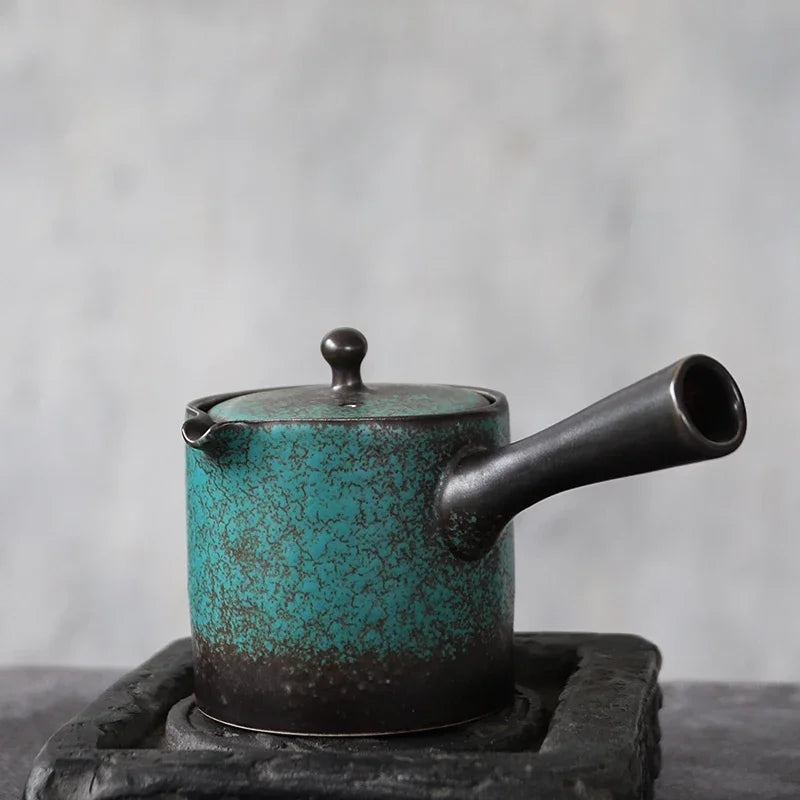Théière chinoise traditionnelle en céramique verte - 150 ml Ma Théière