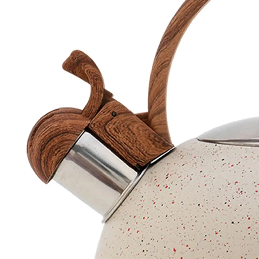 Théière en acier inoxydable design élégant sifflante Ma Théière