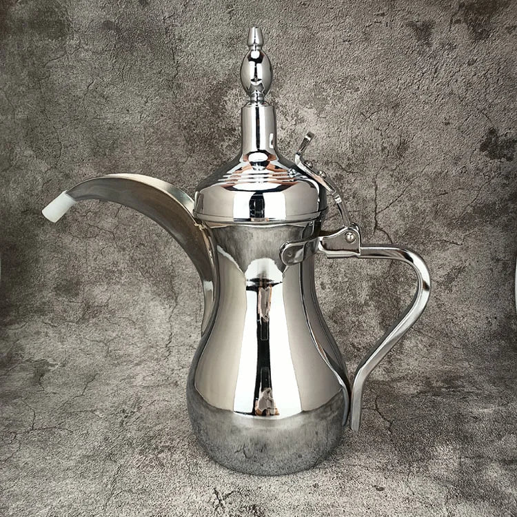Théière en acier inoxydable marocaine - 700ML Argenté Ma Théière
