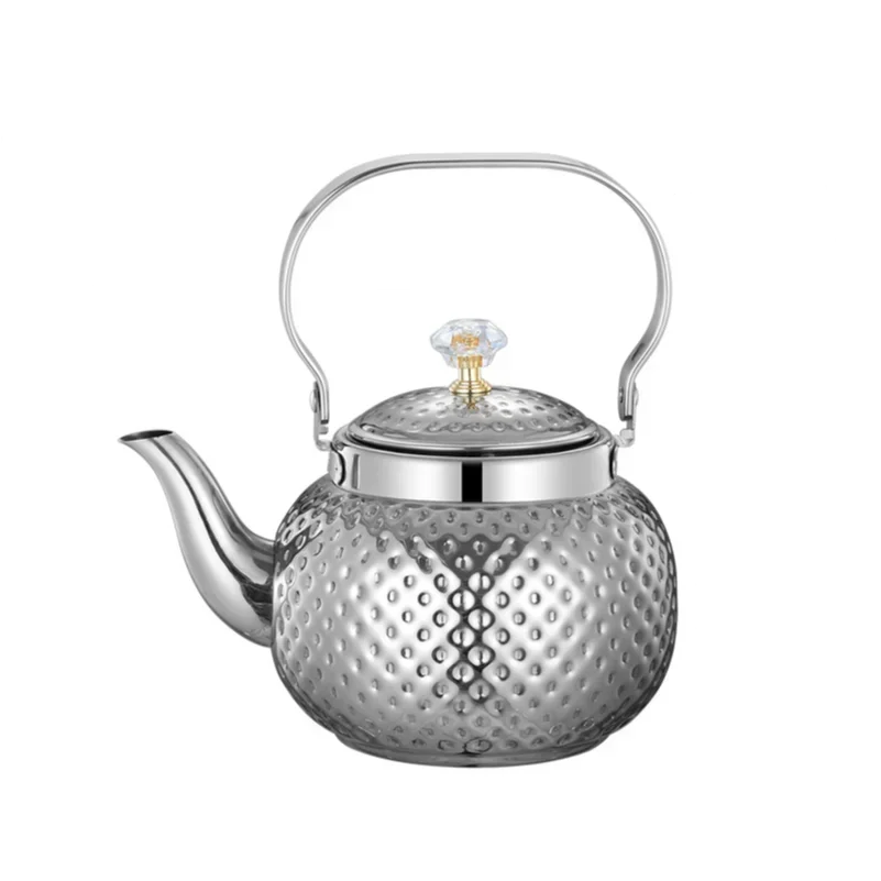 Théière en acier inoxydable marocaine Argenté Ma Théière
