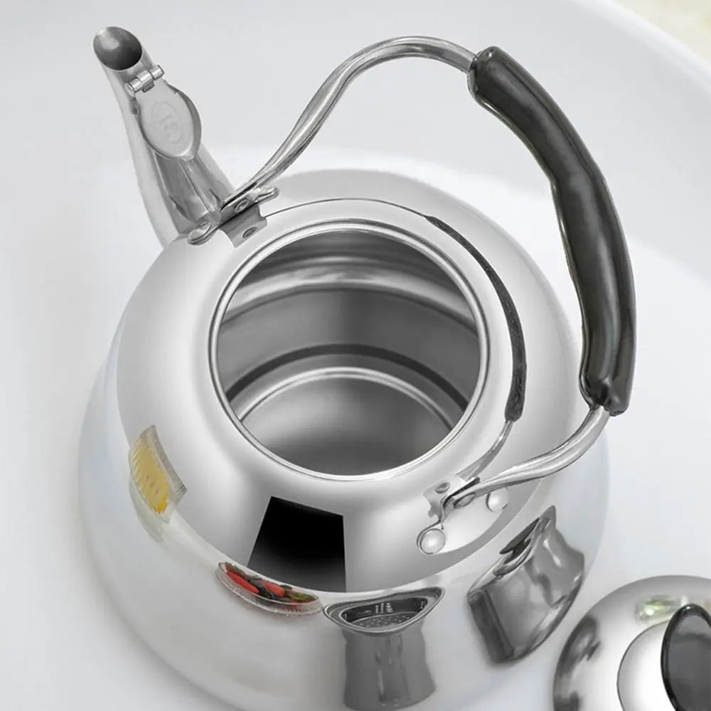 Théière en acier inoxydable sifflante et polyvalente Ma Théière