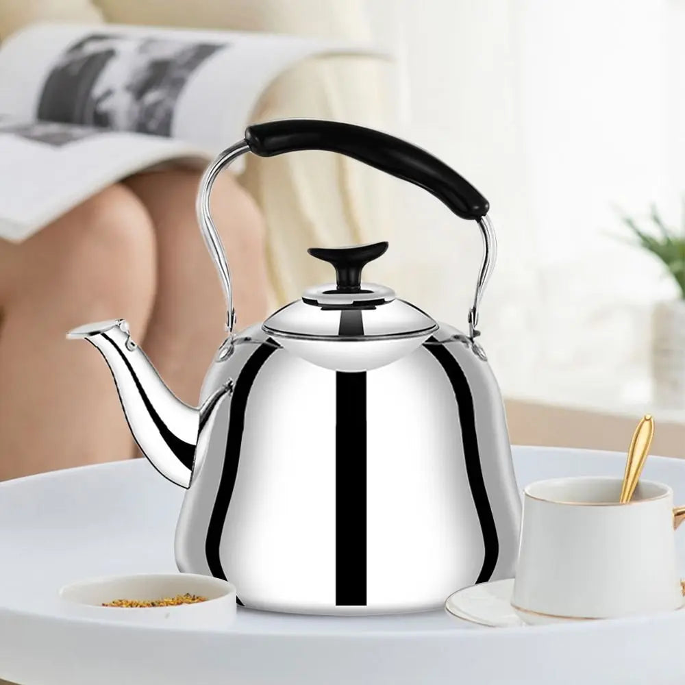 Théière en acier inoxydable sifflante et polyvalente Ma Théière