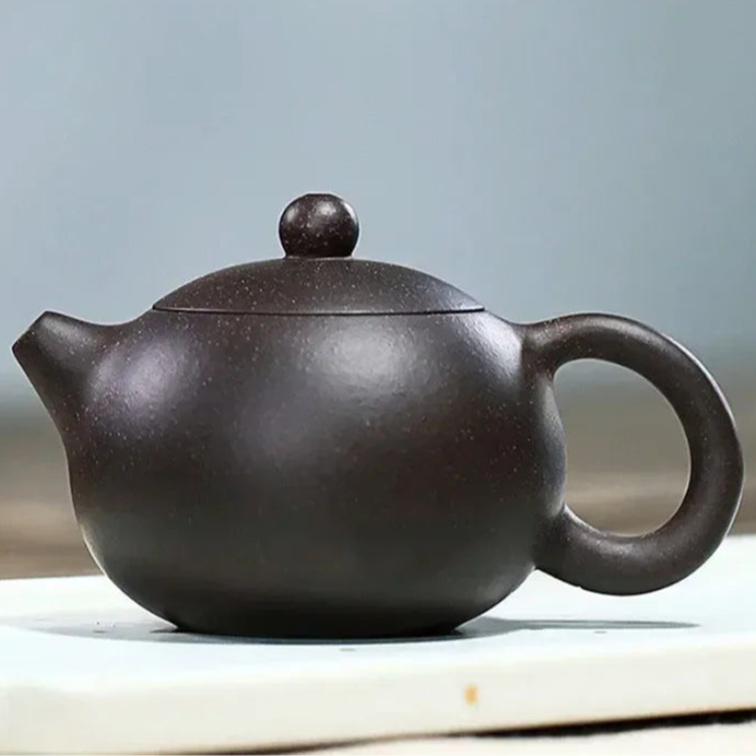 Théière en argile avec infuseur - 100ML Noir Ma Théière