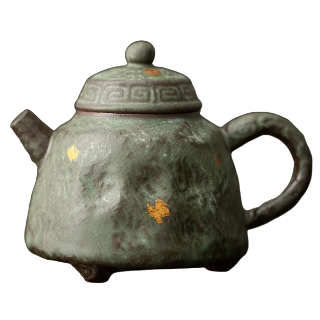 Théière en bronze style japonaise - 150ML