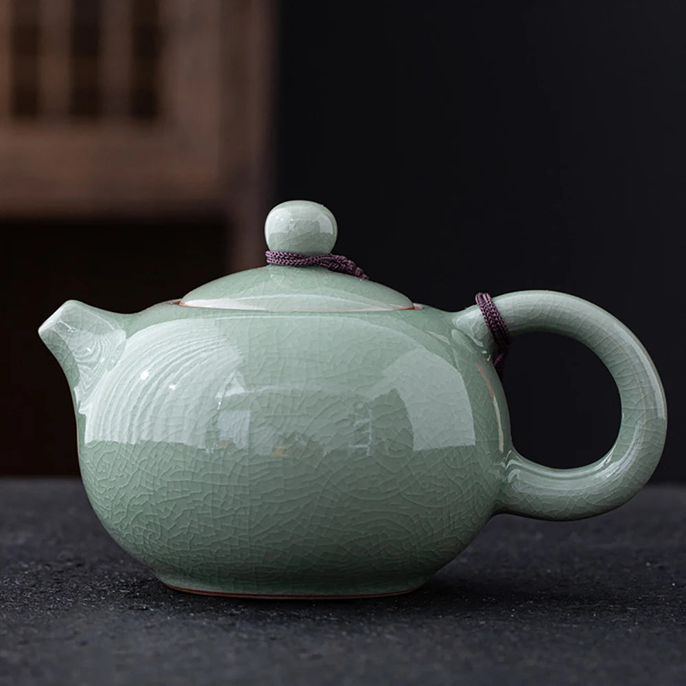 Théière en céramique chinoise - 200ML Sombre Ma Théière