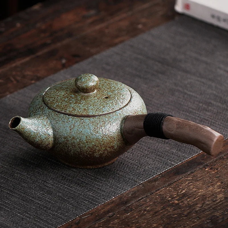 Théière en céramique chinoise - 240ML Vert Ma Théière