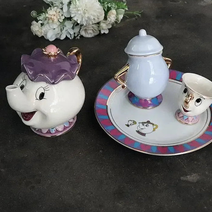 Théière en céramique disney la belle et la bête Ma Théière