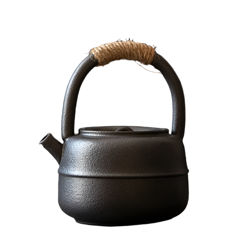 Théière en céramique japonaise noir - 450ml