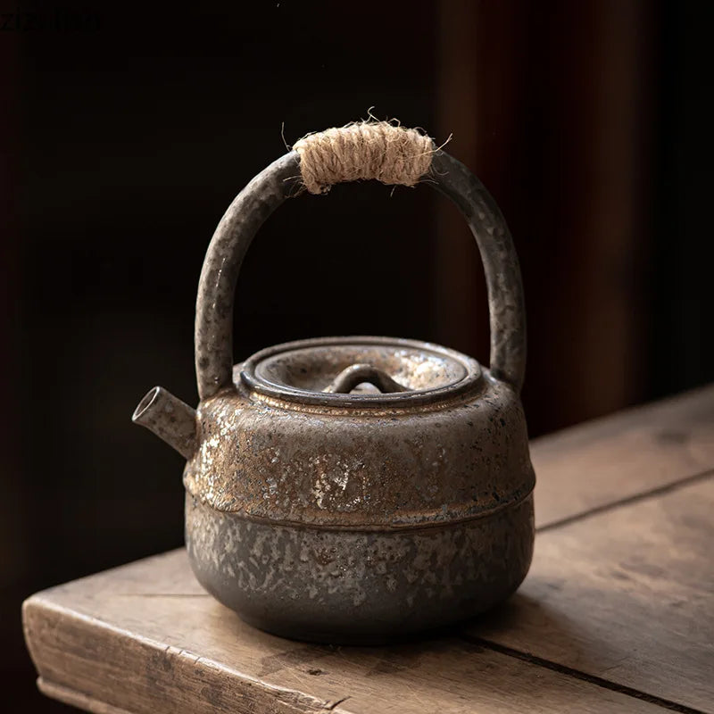 Théière en céramique japonaise noir - 450ml Ma Théière
