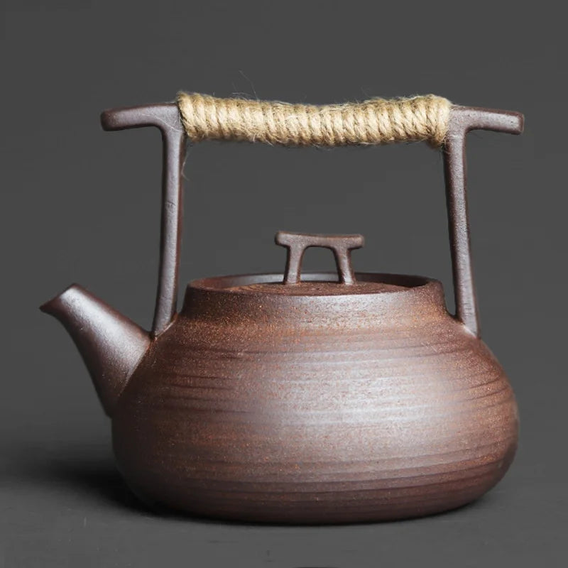 Théière en céramique style japonais cordage 350ml Ma Théière
