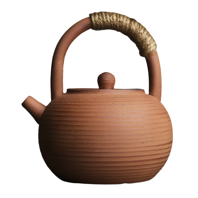 Théière en céramique style japonais cordage