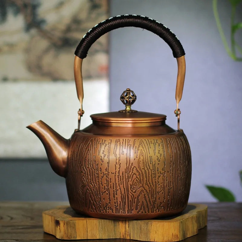 Théière en cuivre japonaise avec poignée - 1.5L B Ma Théière