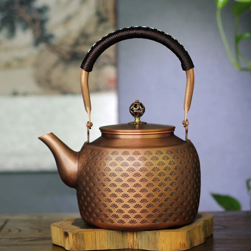 Théière en cuivre japonaise avec poignée - 1.5L Ma Théière