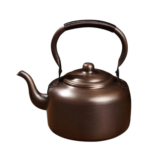 Théière en cuivre martelé induction faite à la main 3L Ma Théière