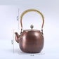 Théière en cuivre martelé traditionnelle 1.2 - 1.4L 5 Ma Théière