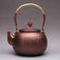 Théière en cuivre martelé traditionnelle 1.2 - 1.4L Ma Théière