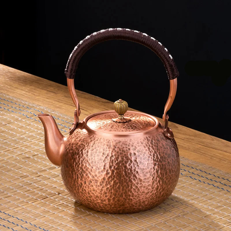 Théière en cuivre style rétro avec filtre 1600ML Ma Théière
