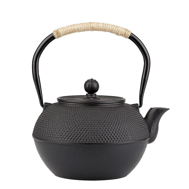 Théière en fonte traditionnelle style japonaise noir 800ml Ma Théière