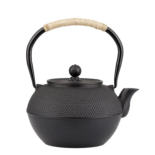 Théière en fonte traditionnelle style japonaise noir 800ml Ma Théière