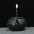Théière en fonte traditionnelle style japonaise noir Ma Théière