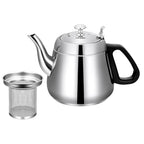 Théière en inox gaz et induction avec filtre Ma Théière