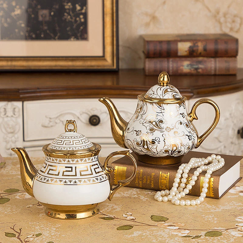 Théière en porcelaine anglaise deluxe Ma Théière