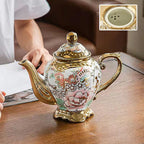 Théière en porcelaine anglaise deluxe Multicolor Ma Théière